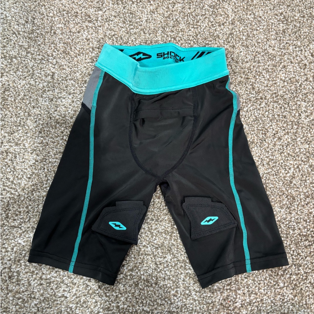 Shock Doctor girls hockey under shorts